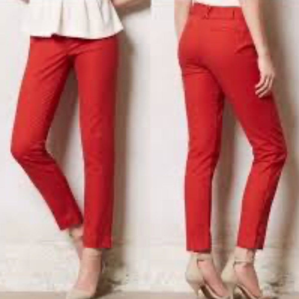 Anthropologie Cartonnier Charlie Ankle Pants Size 2
